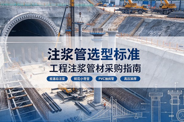 南谯注浆管选型标准