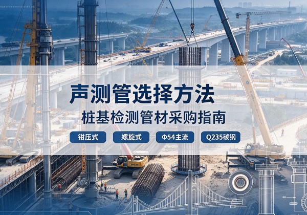 南谯声测管选型标准