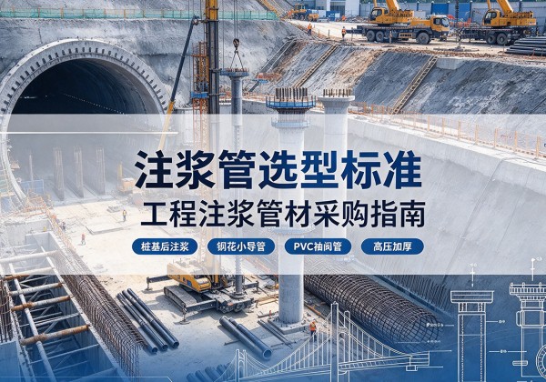 南谯注浆管选型标准